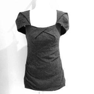 Nicole Miller structured top